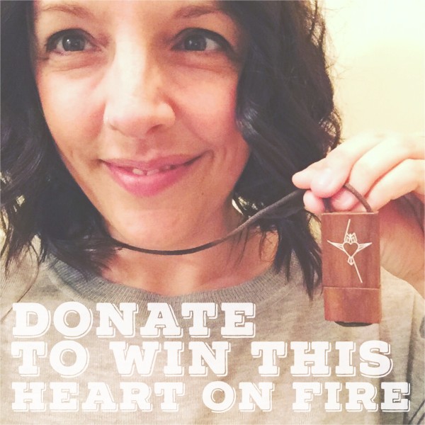 donate to win heart on fire