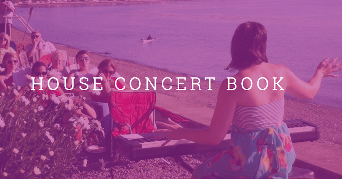 House Concert Book Shannon Curtis House Concert Book Shannon Curtis
